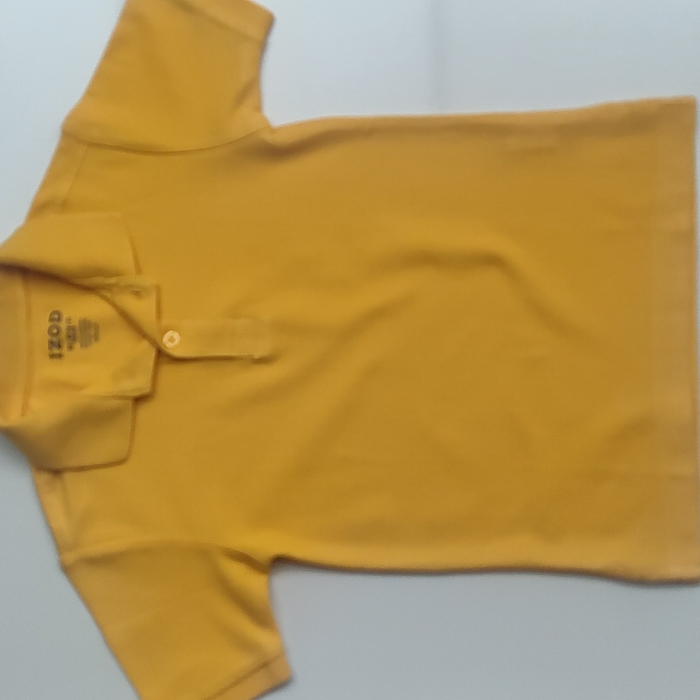 IZOD Yellow Polo Boy's size XS - 6/7